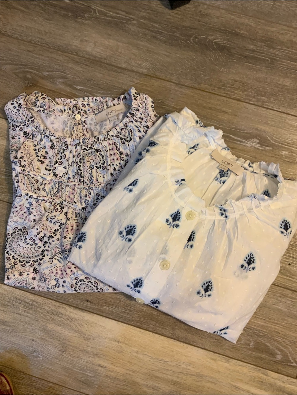 Set of two LOFT Blouses. Both NWOT. Size XL